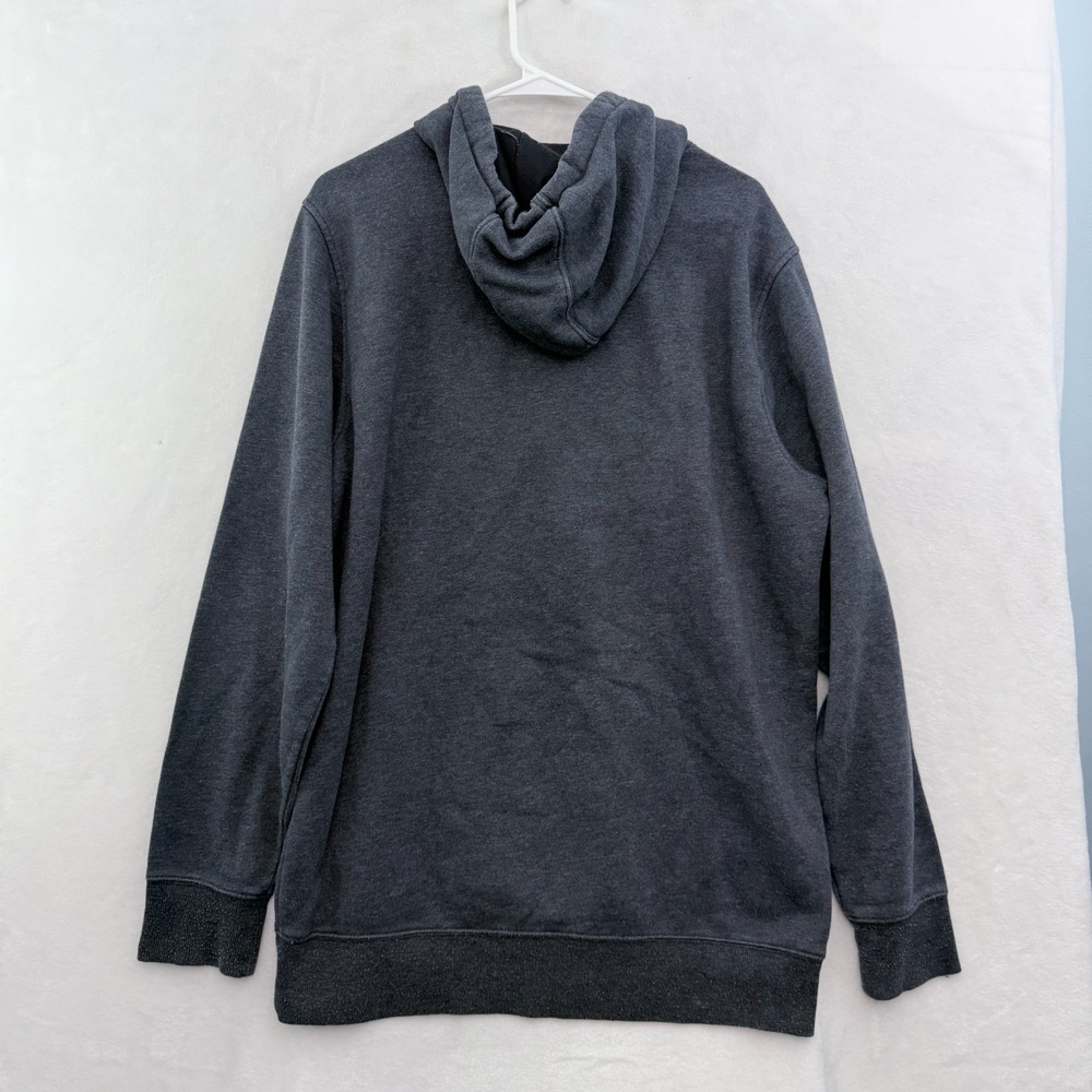 Oakley Hoodie Mens L Gray Sweatshirt Pullover Fleece Logo Embroidered - Picture 8 of 8